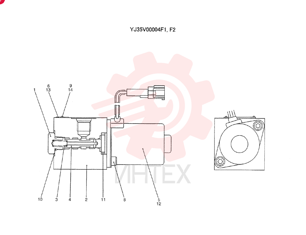 SOLENOID VALVE YJ35V00004F1