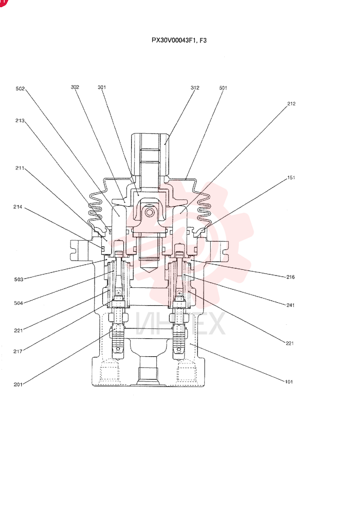 VALVE PX30V00043F1