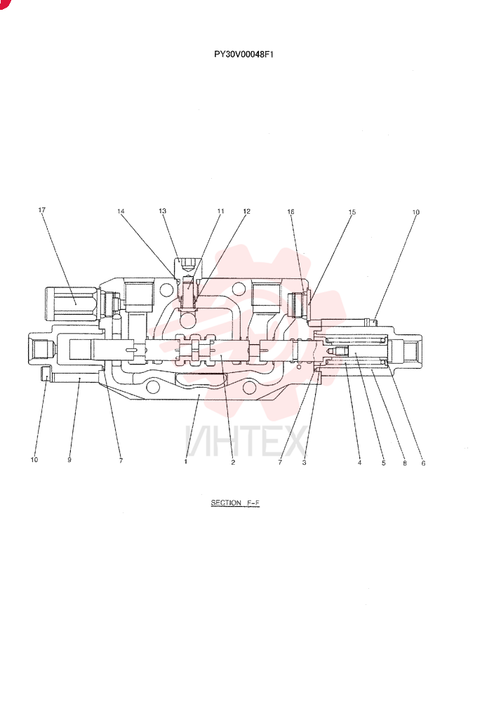 VALVE SECTION PY30V00048F1