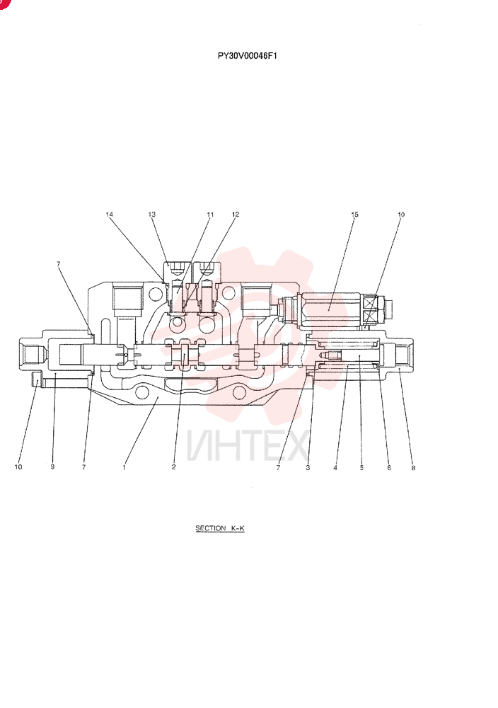 VALVE SECTION PY30V00046F1