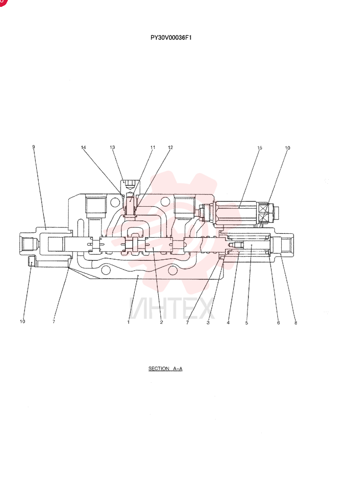 VALVE SECTION PY30V00036F1
