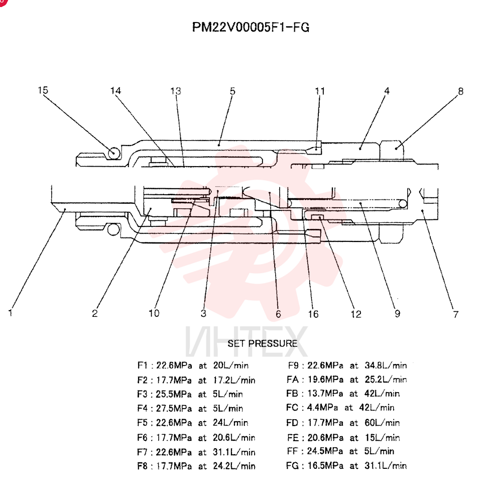 BLEEDER VALVE PM22V00005F1