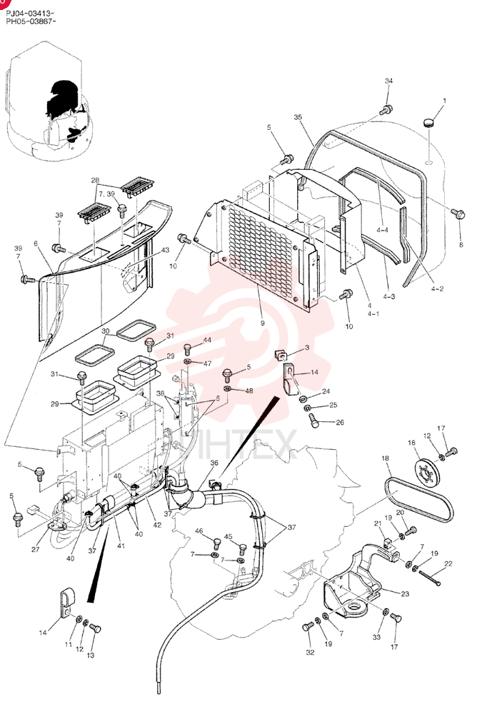 COOLER ASSY. PH20M00024F1