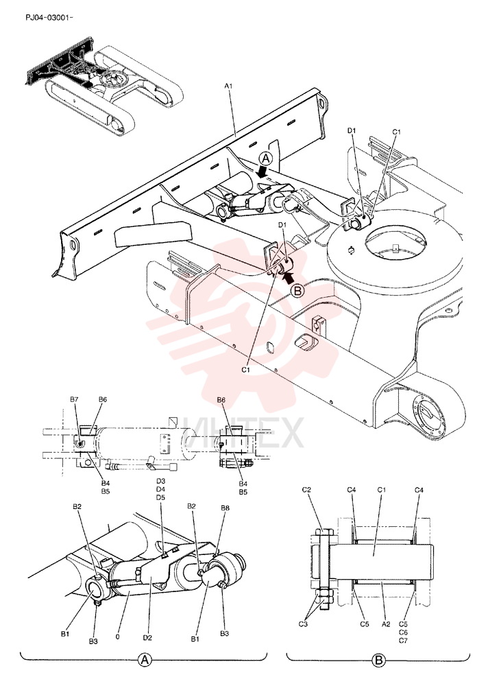 DOZER BLADE PY51B00031F1