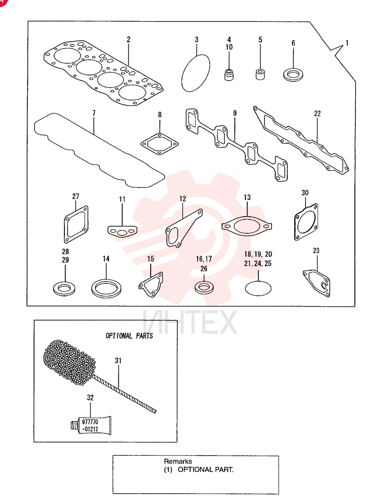 GASKET KIT VV72960192700