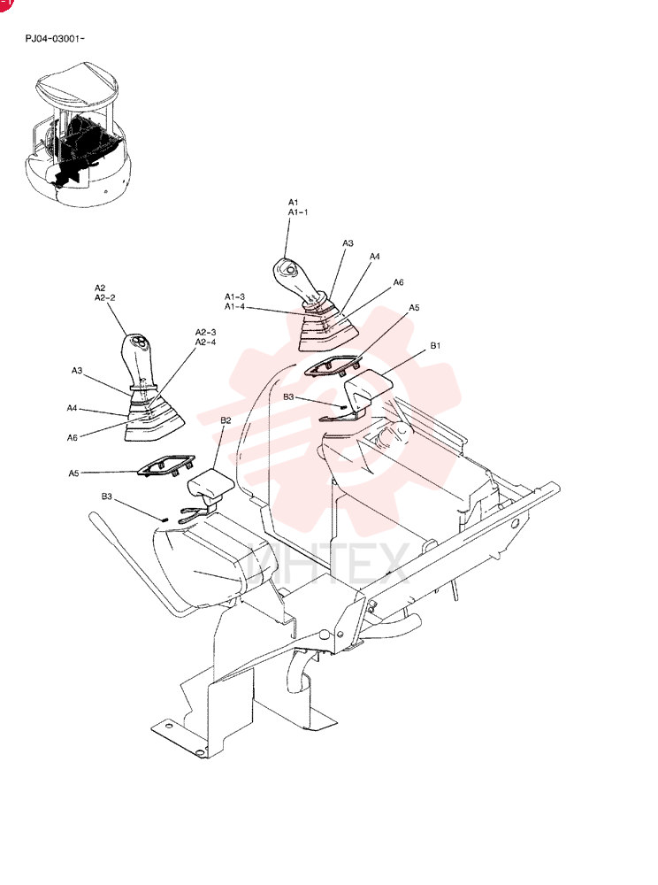 GRIP ASSY PW03M01719F1