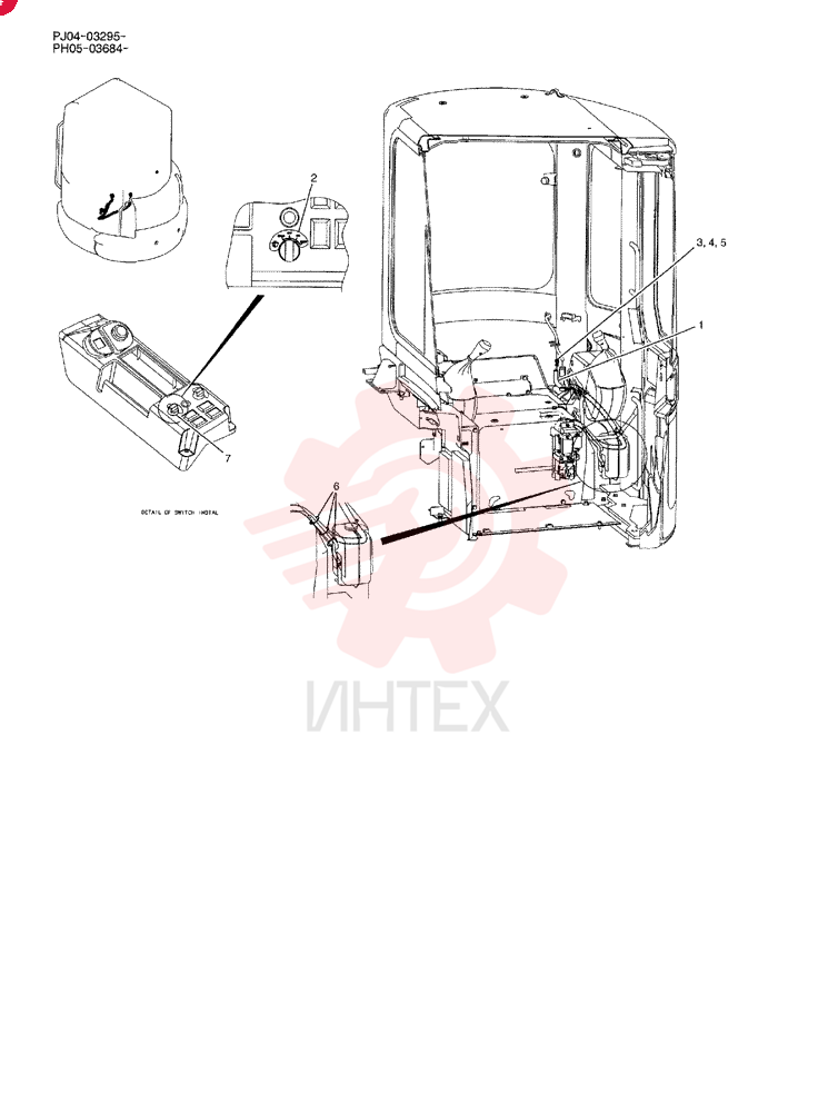 HARNESS ASSY, CAB PW14E00002F1