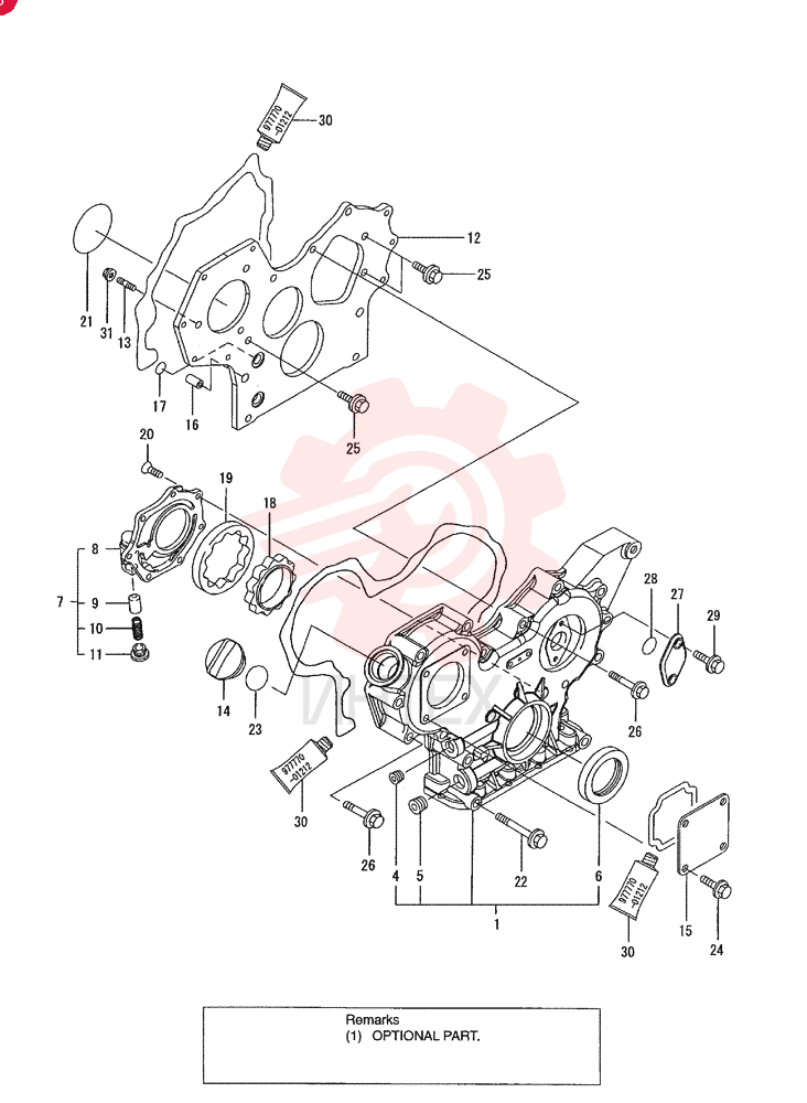 HOUSING ASSY. VV71980201500