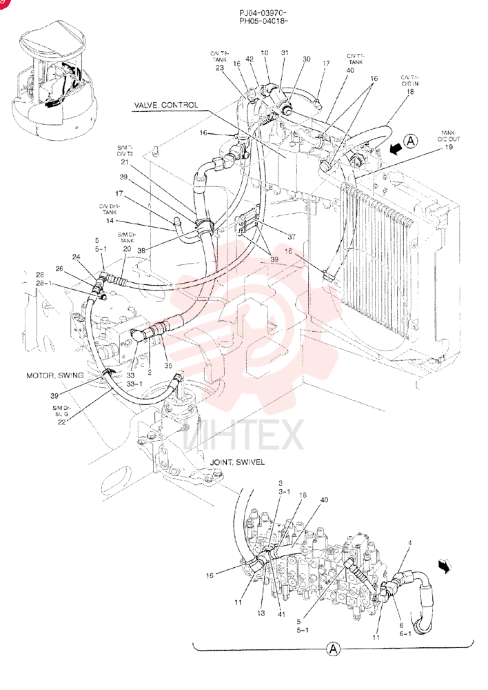 HYD LINES, RETURN PH32H00004F1 (2)