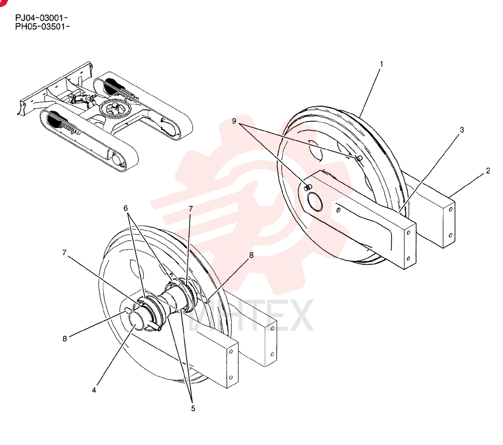 IDLER PY52D00015F1