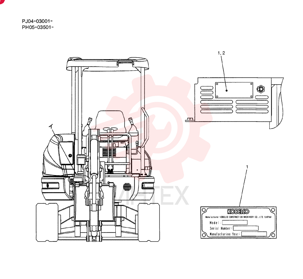 NAME PLATE INSTAL PW22T00174F1