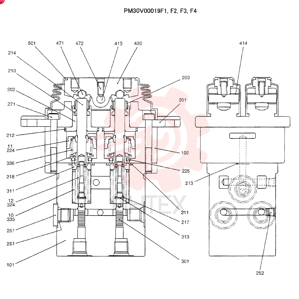 PILOT VALVE PM30V00019F1