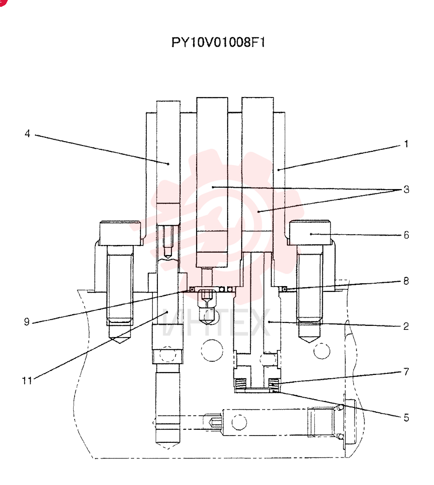 PISTON ASSY PY10V01008F1