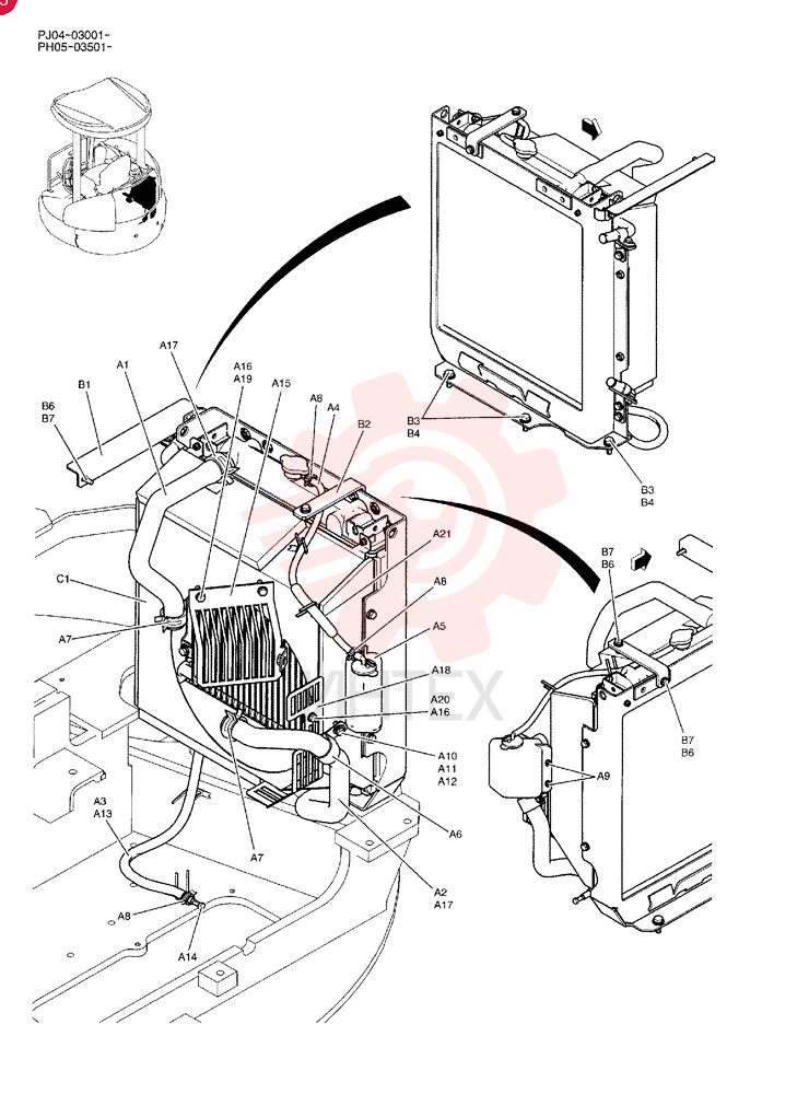 RADIATOR GROUP PH05P00017F1