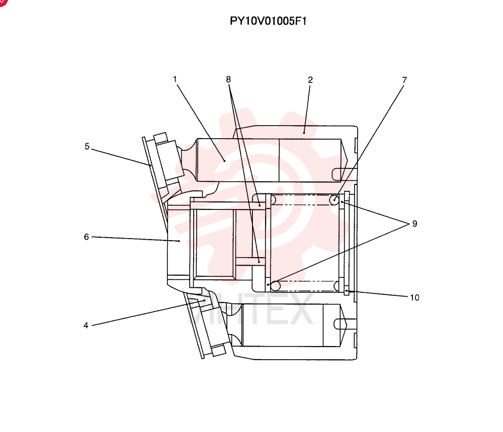 ROTOR ASSY. PY10V01005F1