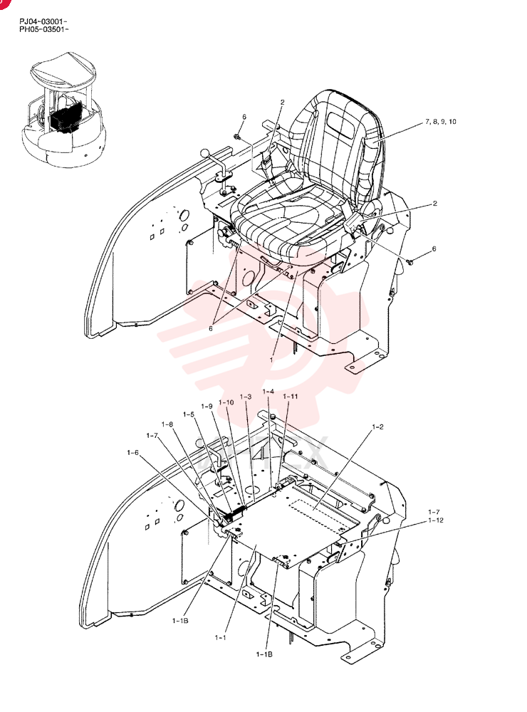 SEAT PW25M00013F1