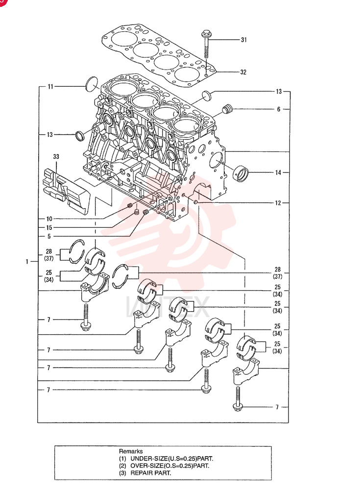 SHORT ENGINE VV72960201560