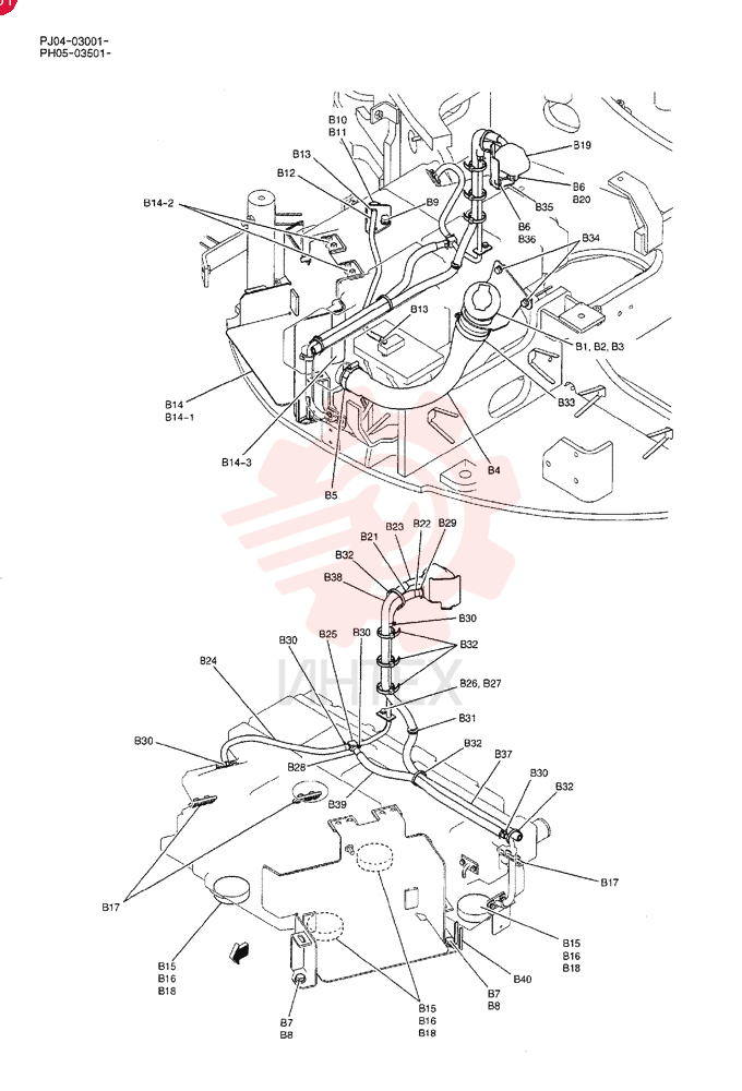 TANK ASSY, FUEL PH20P00017F1 (3)