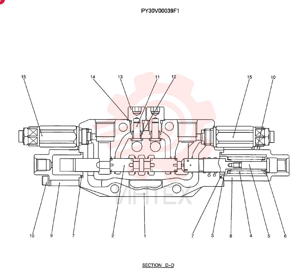 VALVE SECTION PY30V00039F1
