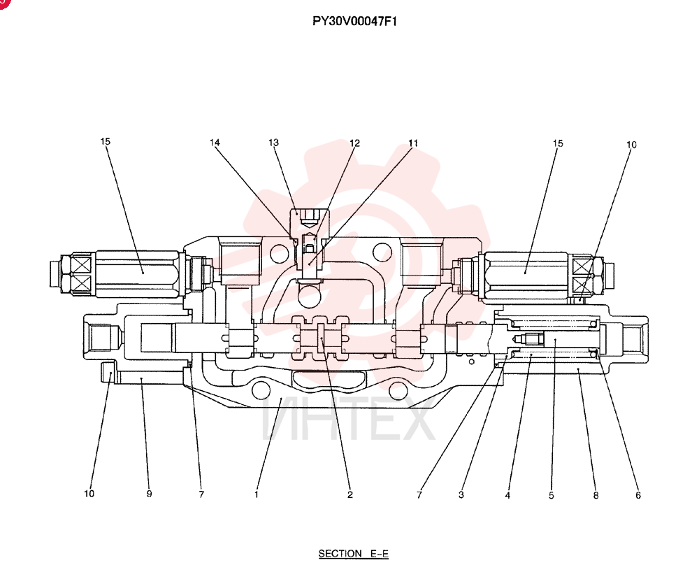 VALVE SECTION PY30V00047F1