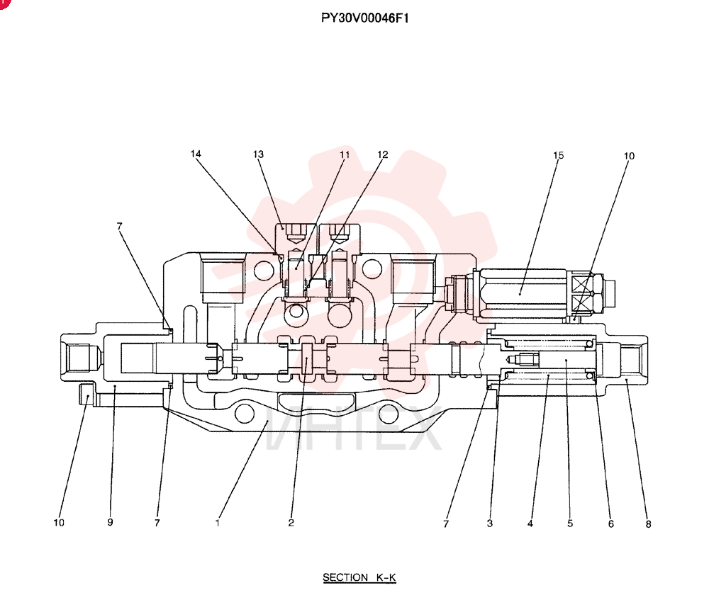 VALVE SECTION PY30V00046F1
