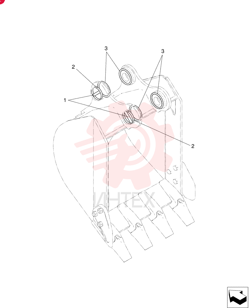 BUCKET PH61B00033F1
