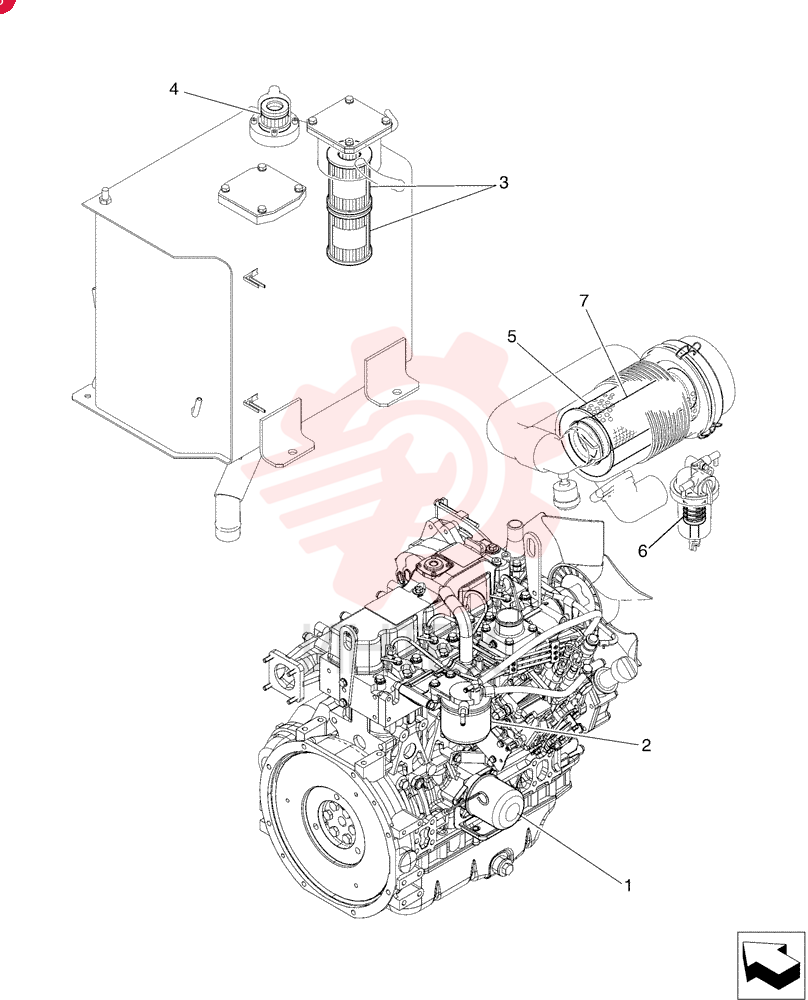 ENGINE OIL FILTER VV12915035160