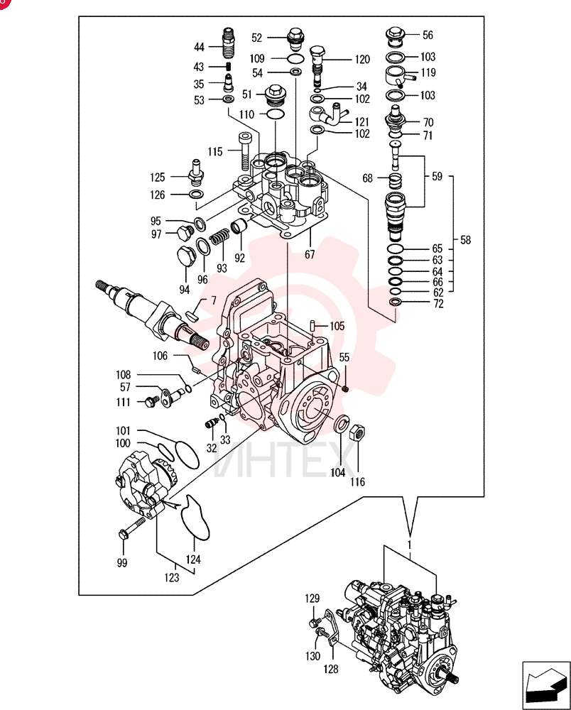 FUEL INJECTION PUMP VV72963051440