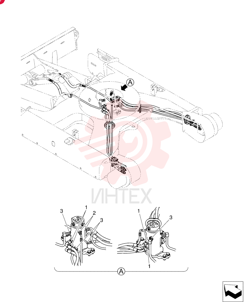 Hyd., Swivel PH19H00007F1