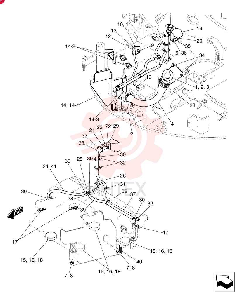 Instal, Fuel, (Cab) PH20P00018F1