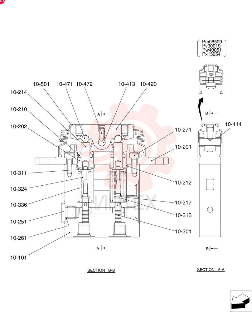 PILOT VALVE PB30V00002F2