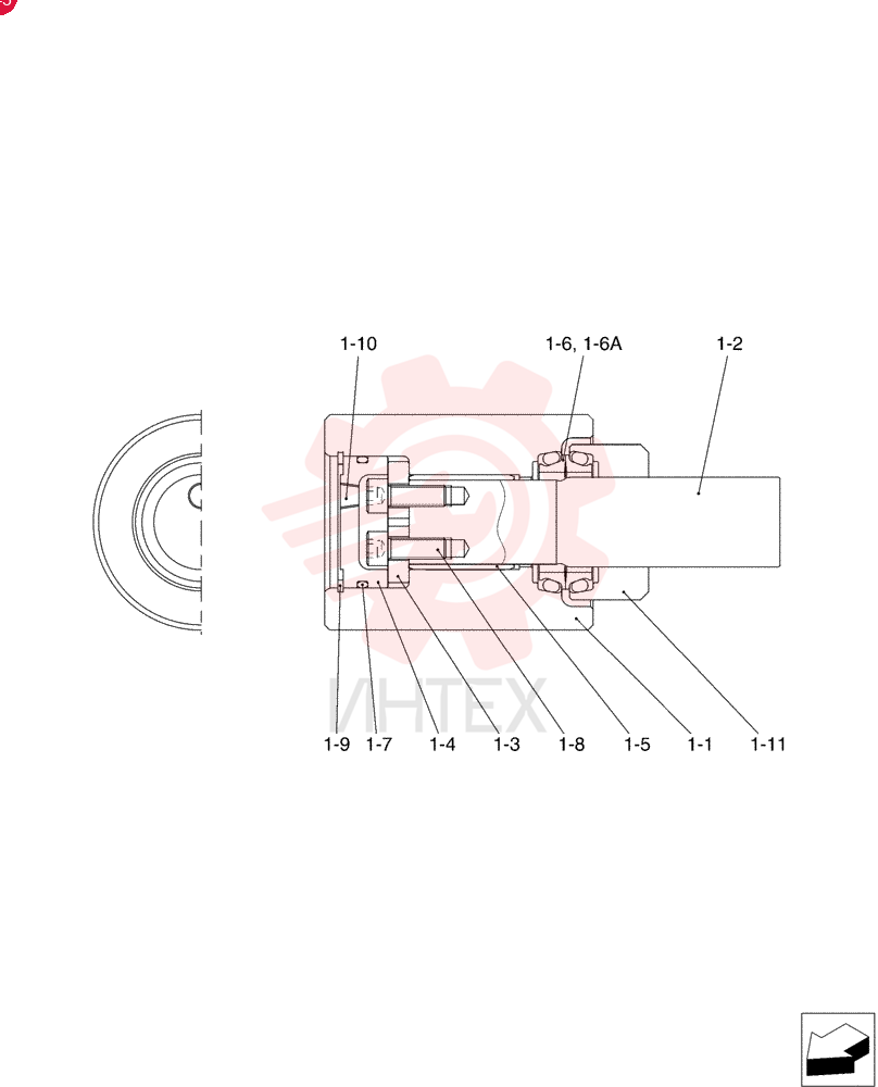 ROLLER LE64D01007P1