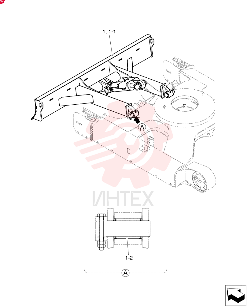 Схема (50SR-5) - COMPACT CRAWLER EXCAVATOR - ASN PJ06-09807 (NA) (1/05-12/11) PY51B00063F1