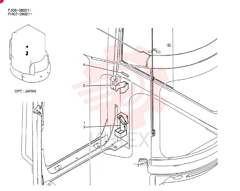 BRACKET PW02C01288P1