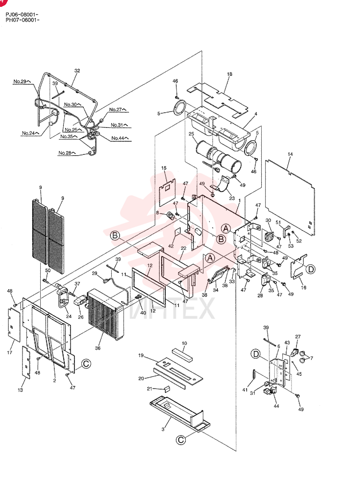 CASE ASSY, UNIT PH20M00019S001