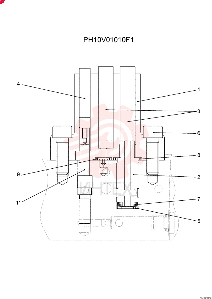 CYLINDER PH10V01004S001