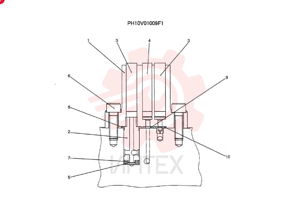 CYLINDER PH10V01009S001