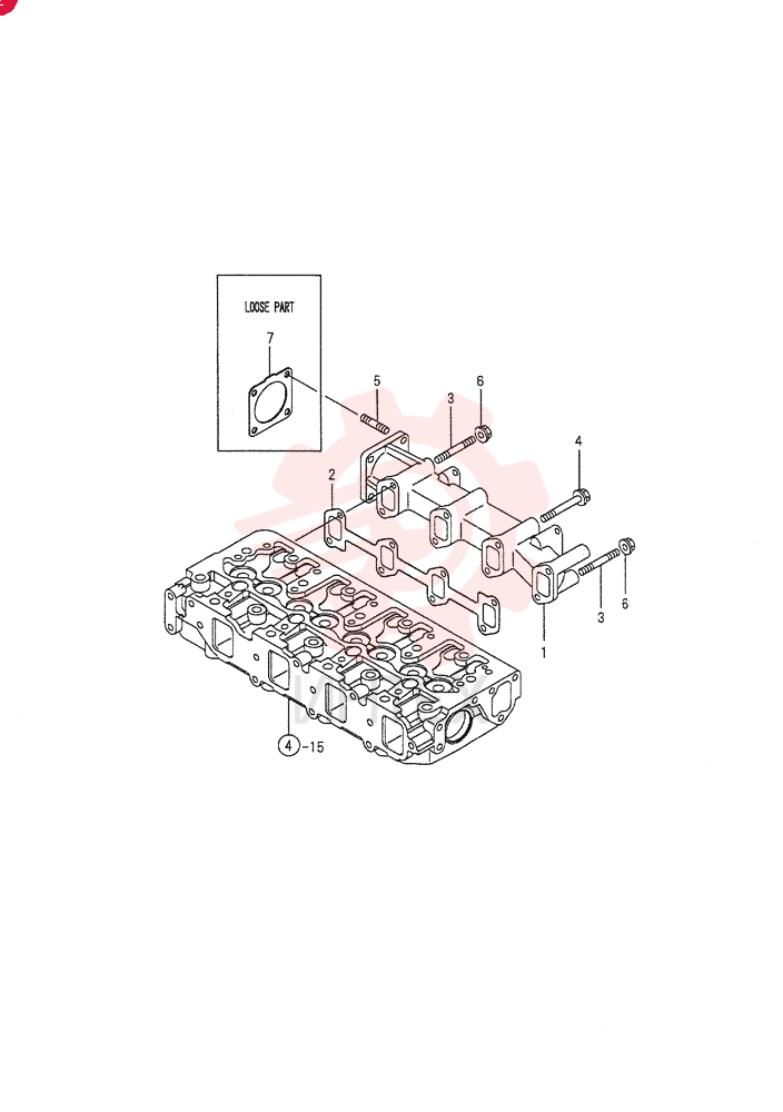 EXHAUST MANIFOLD VV12964013109
