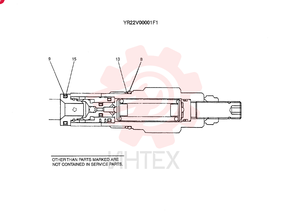 HYDRAULIC VALVE YR22V00001F1
