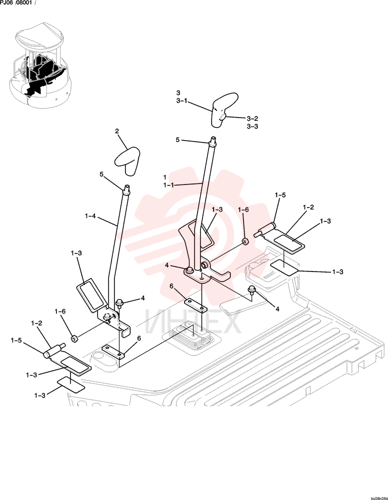 LEVER PH50M01107F1