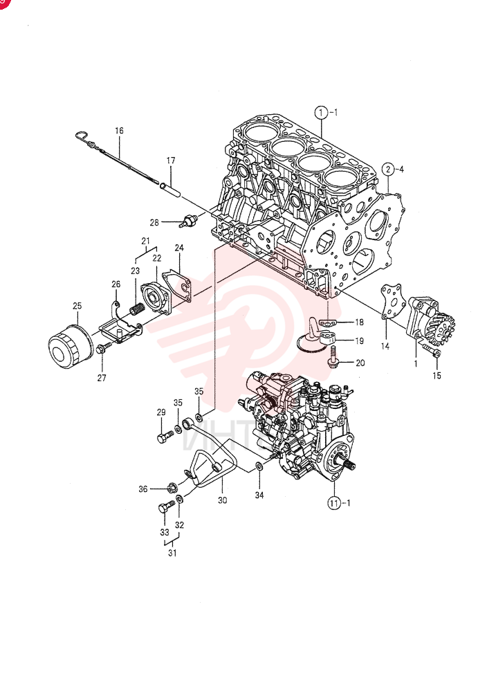 LUBE PUMP VV12940732000