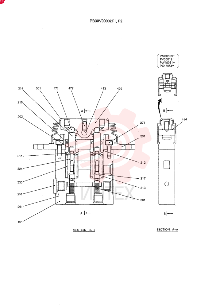 PILOT VALVE PB30V00002F1