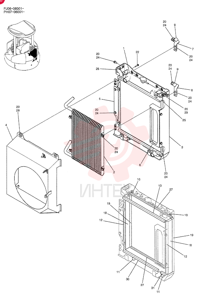 RADIATOR PH05P00026F1