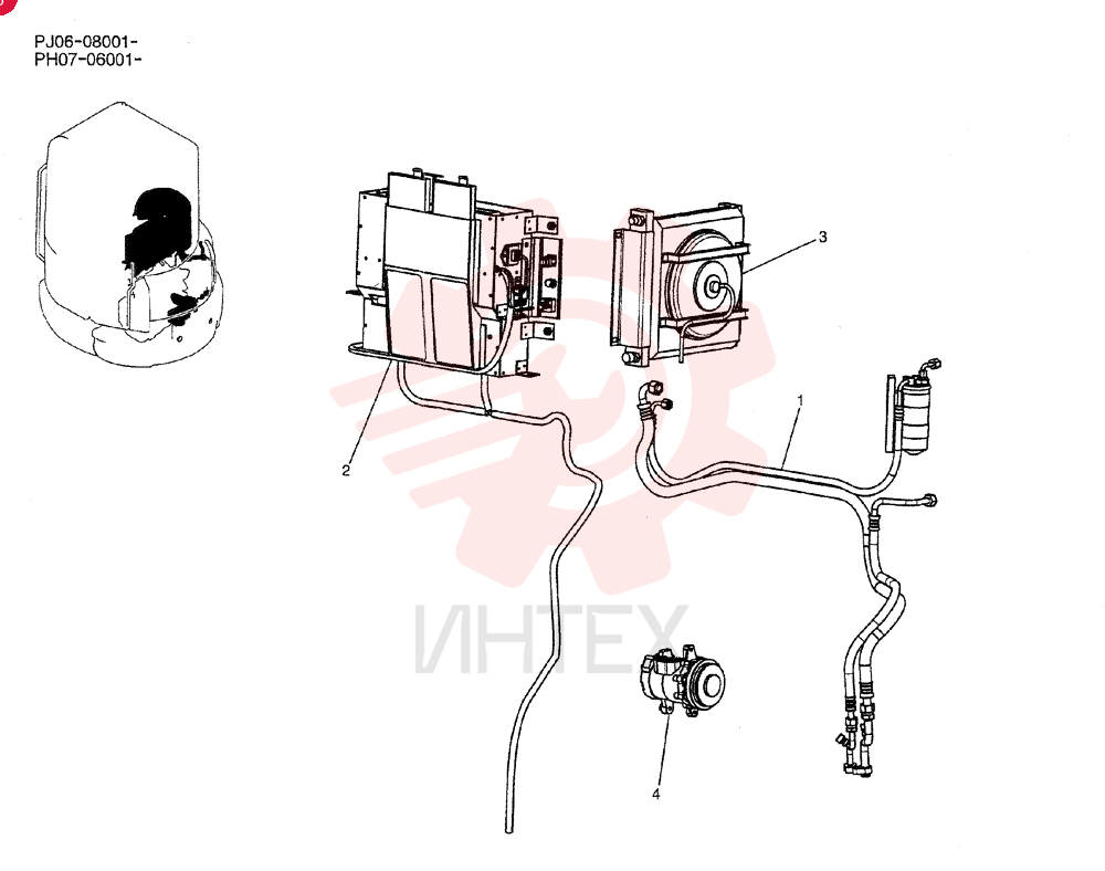 SET OF PARTS PH96V00004F1 (1)