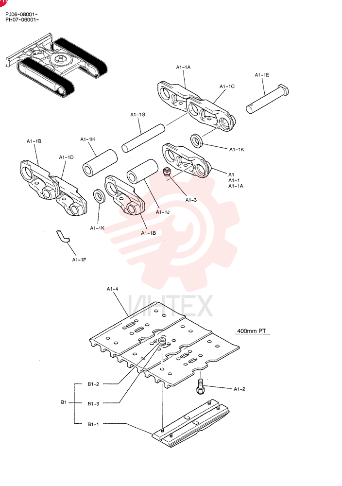 SHOE (ASSY) PY60D00003F1