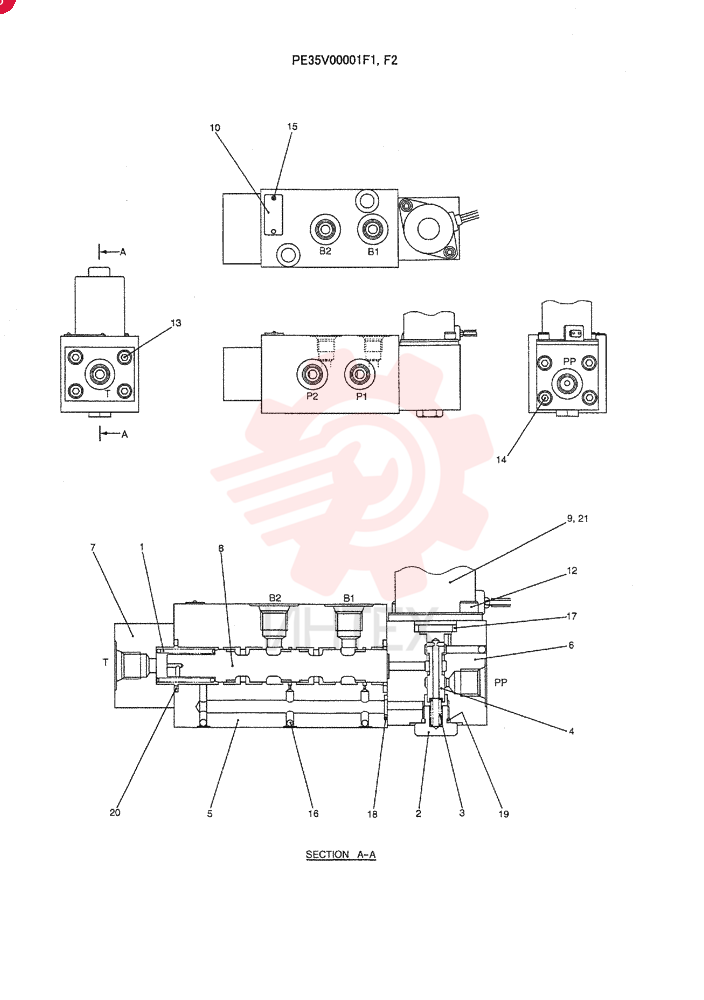SOLENOID VALVE PE35V00001F1