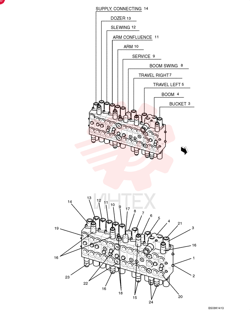 CONTROL VALVE ASSEMBLY PH30V00051F1