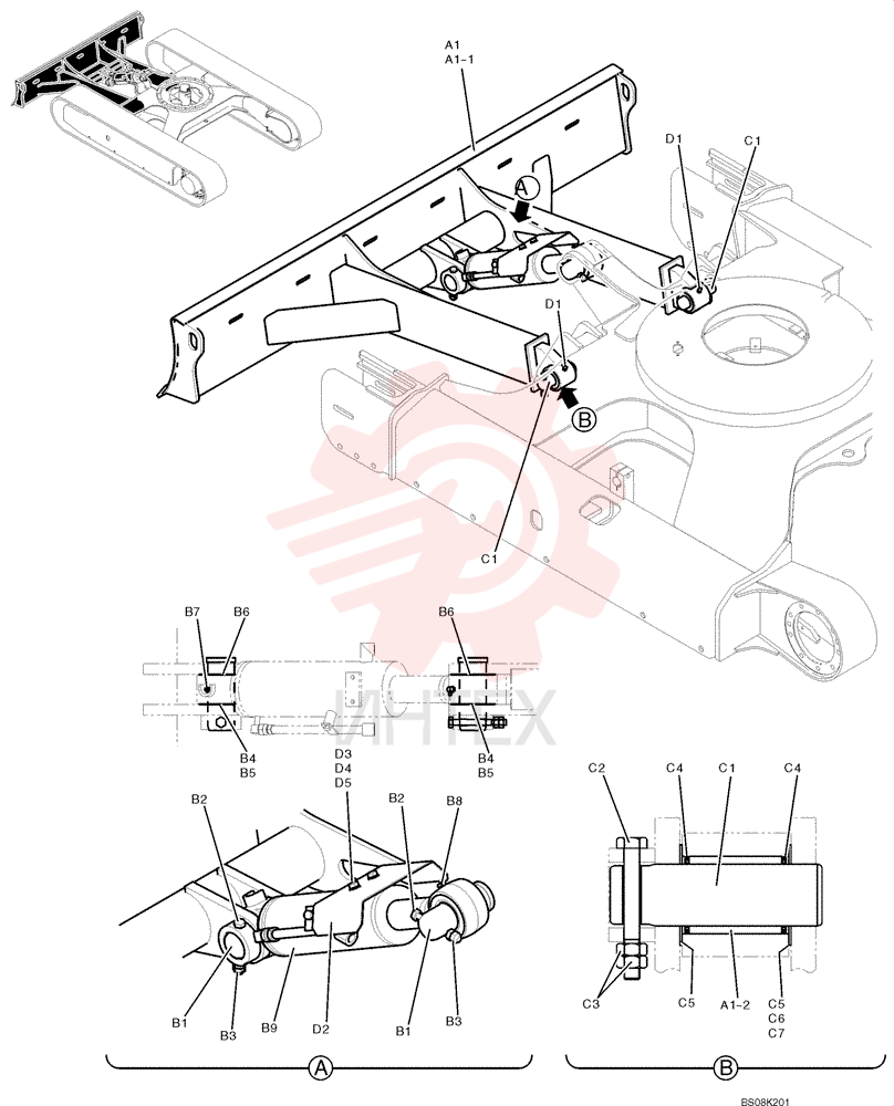 DOZER BLADE PY51B00031F1