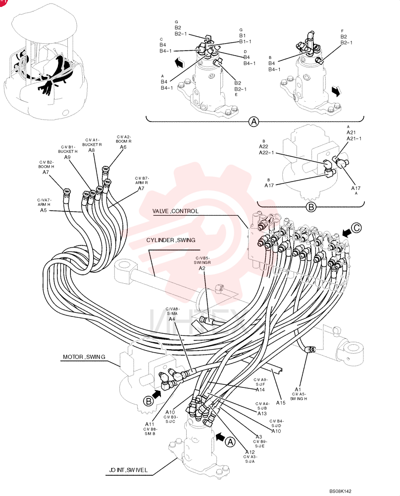 HOSE HX35L06060DY