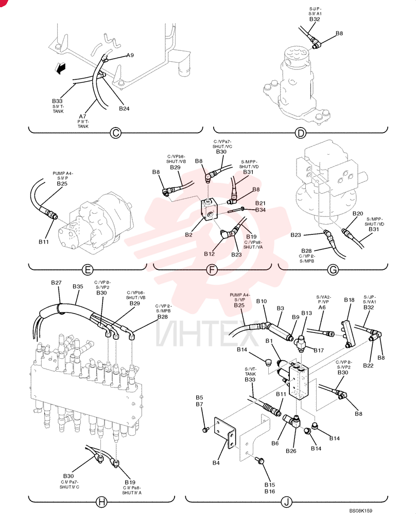 HOSE HX24L04165DX